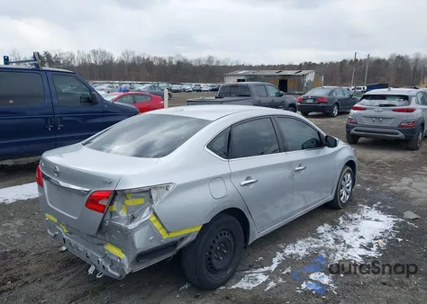 2016 Nissan Sentra Fe+ S/S/Sl/Sr/Sv z USA, uszkodzony, nr VIN 3N1AB7AP1GL666559